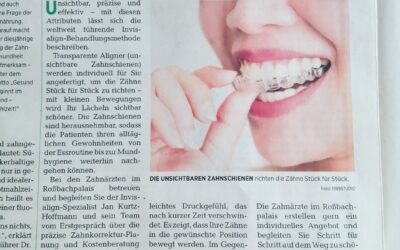 Mit kleinen Bewegungen zu geraden Zähnen